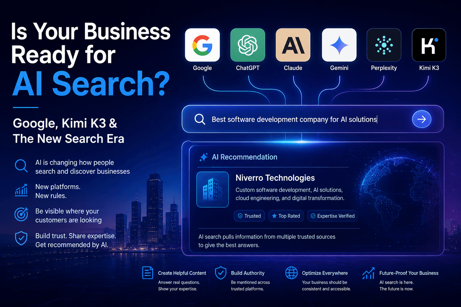 Cover image for: Is Your Business Ready for AI Search? Google, Kimi K3 & The New Search Era